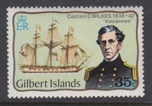 Gilbert Islands 299 Sailing Ship MNH VF