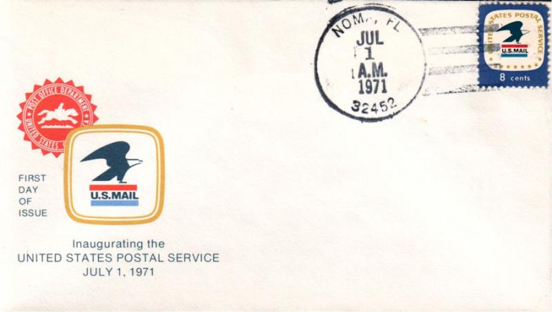 #1396 FL, Noma 7-1-71 USPS FDC