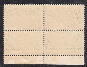 US MNH Numbered Block QE2a