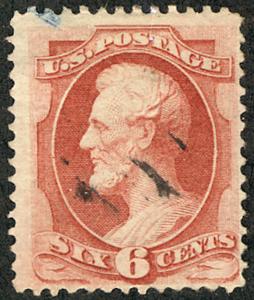 #148 VF/XF faintly canceled, a super select stamp, WONDERFUL COLOR with a fai...