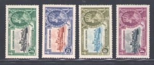 1935 Cayman Islands, Stanley Gibbons n. 108/11 - MH*