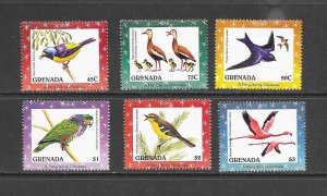 BIRDS - GRENADA #2803-13 MNH