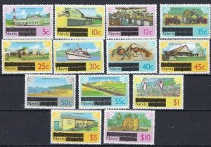 Nevis 100-12 MNH 1980 Definitive set