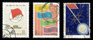 CHINA - PRC SC#1381-1383 J25 National Science Conference (1978) Used