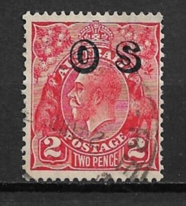 1938 Australia ScO8 2p Official used