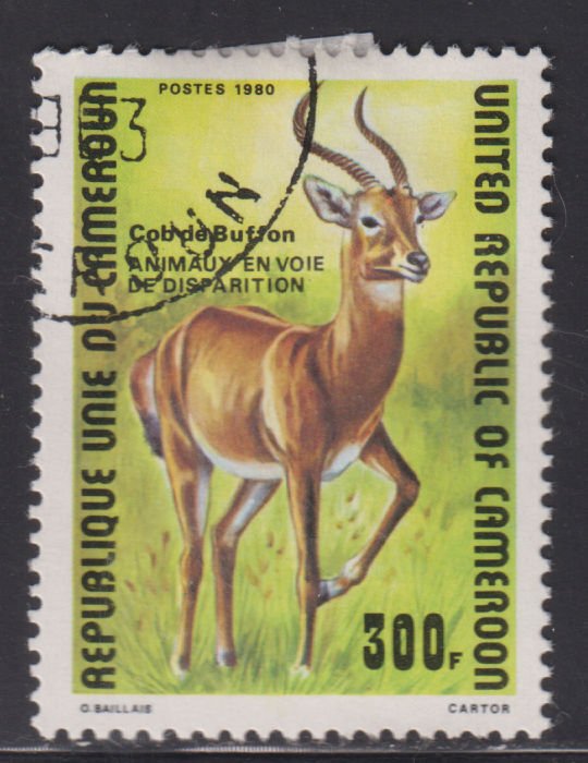 Cameroun 679 Buffon's Antelope 1980