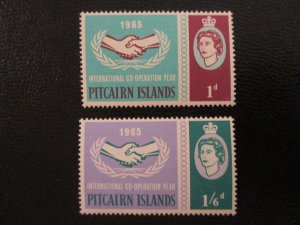 Pitcairn Islands #54-55 Mint Never Hinged WDWPhilatelic (9/22)  