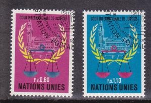 United Nations - Geneva # 87-88 Used