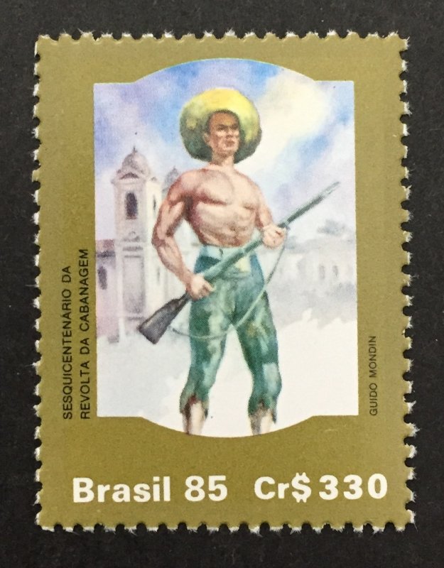 Brazil 1985 #2015, Cabanagem Insurrection, MNH.