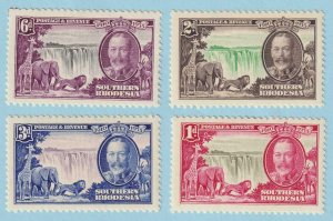 SOUTHERN RHODESIA 33 - 36  MINT NEVER HINGED OG ** NO FAULTS EXTRA FINE! - T620