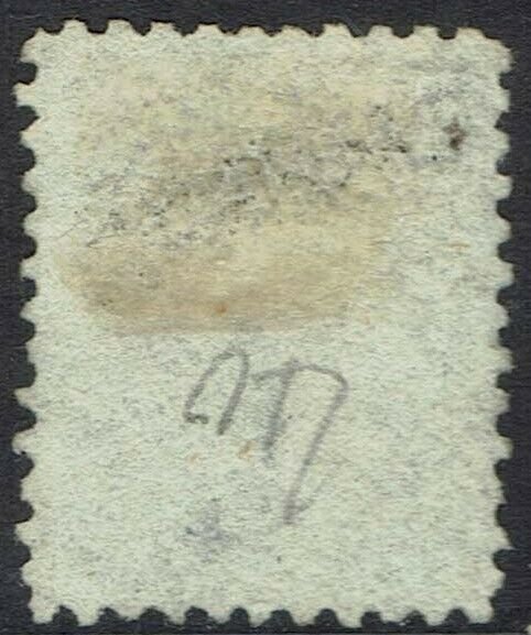 TASMANIA 1870 QV 4D BLUE WMK 4 USED 