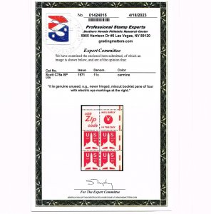 GENUINE SCOTT #C78a MINT PRISTINE OG NH FULL LARGE MISCUT BOOKLET PANE PSE CERT