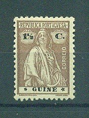 Portuguese Guinea sc# 163 (2) mh cat value $.25