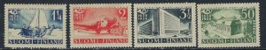 Finland 218-19 MLH 1938 set; short perfs on 215 (ak5599)