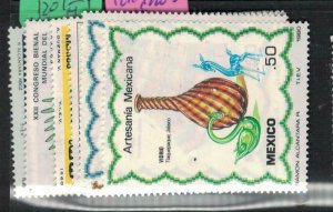 Mexico SC 1194, 1201-4, 1208-14, 1216, 1220-2 MNH (3esi) 