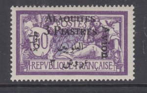 Alaouites Sc C2 MLH. 1925 3p on 60c Merson Air Post, VF