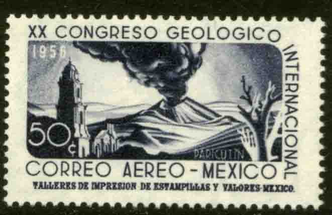 MEXICO C235, 25¢ Interamerican GEOLOGICAL Cong. MINT, NH. VF.