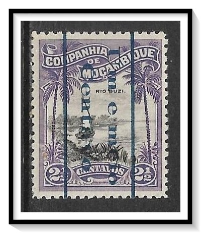 Mozambique Company #148 Buzi River Scene Surcharged MH