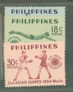 Philippines #610-612  Single (Complete Set)