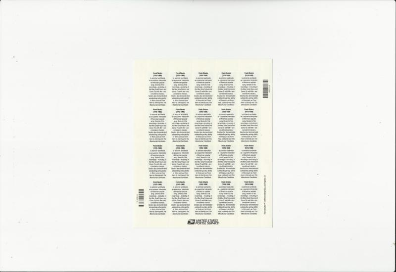 Frank Sinatra Scott #4265