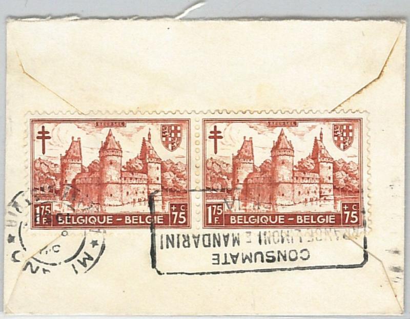 58001 - BELGIUM Belgique - POSTAL HISTORY: COVER  1952 - MEDICINE Tuberculosis