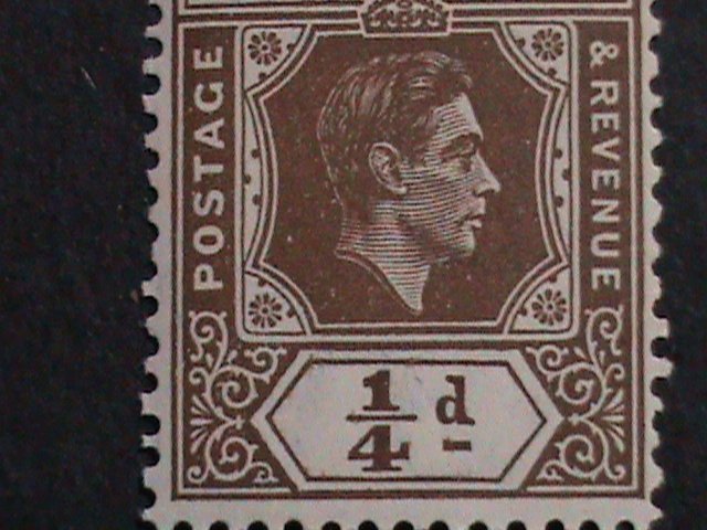 ​LEEWARD ISLANDS-1938 SC#103 KING GRORGE VI REVENUE- MINT -VF-85YEARS OLD