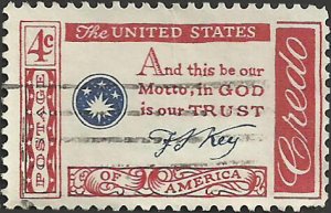 # 1142 USED FRANCIS SCOTT KEY QUOTATION    