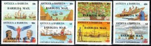 Barbuda #972-9 MNH CV $26.00 (X7799)