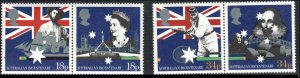 Great Britain  #1222-1225  Mint NH CV $3.35