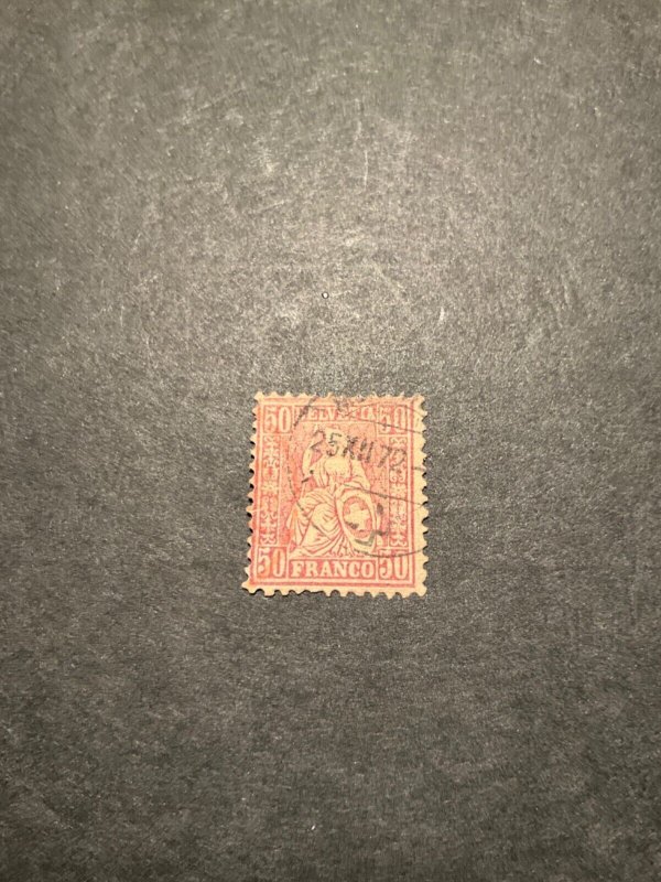 Switzerland Scott #59 used