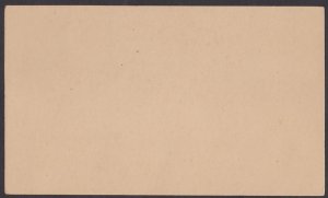 TRAVANCORE - COCHIN - 4pies ANCHAL CARD - MINT