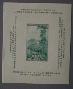 United States #797 10 Cent National Park Sheet Postal MNH