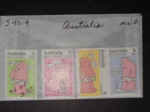Australia Stamps Complete Set #541-4 MNH