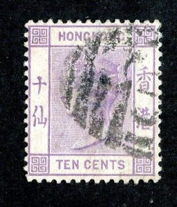 1882 Hong Kong Sc# 42 used cv. $27.50 ( 3647 BCX5 )