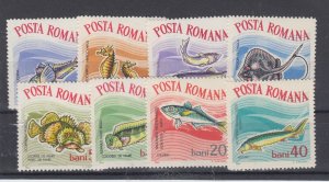 Romania 1964 STAMPS FISH MMH POST MARINE LIFE