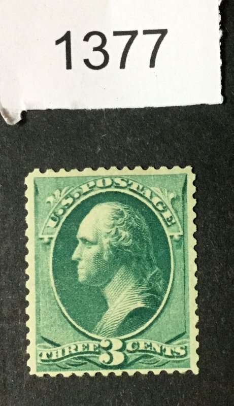 MOMEN: US STAMPS #207 MINT OG H LOT #1377