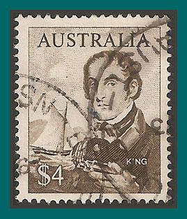 Australia 1966 Admiral King, used 417,SG403