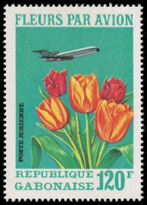 Gabon #C111 Tulips; MNH