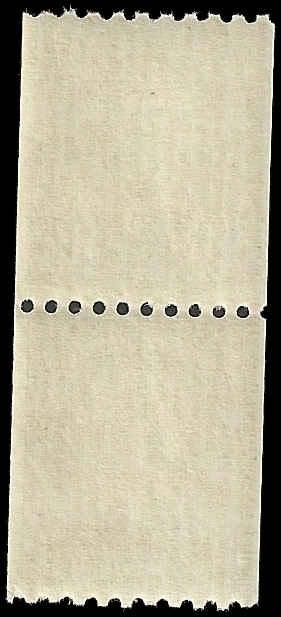 # 722 Mint Never Hinged Line Pair Deep Violet George Washington