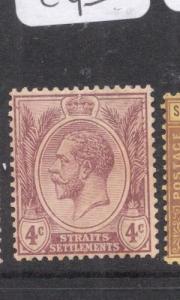 Straits Settlements SG 197 MOG (6dkg)