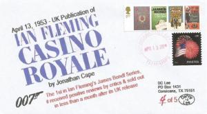 April 13, 1953 UK Publication Ian Fleming's 'Casino Royale' #4 of 5 Cachet Cover