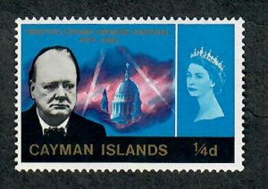 Cayman Islands #176 Mint Hinged single