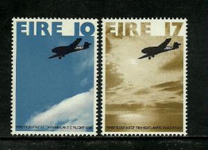 Ireland #426-7 MNH Set, Bremen, Junkers Monoplane