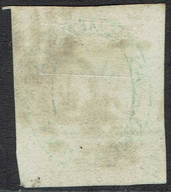 TASMANIA 1853 QV COURIER 1D USED