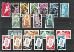 SPAIN 1956 Complete Yearset MNH Luxe