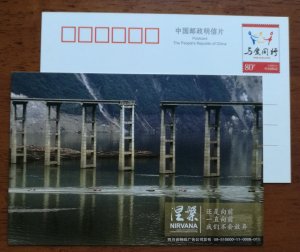 Landslide,Broken Bridge,CN09 First Anniversary wenchuan earthquake disaster PSC