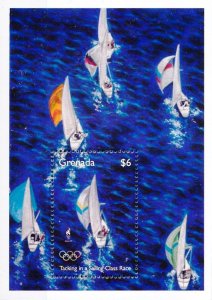 Grenada 1995 MNH Stamps Souvenir Sheet Scott 2457 Sport Olympic Games Sailing