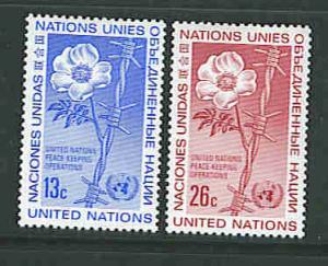 UN New York issue Sc. # 265-66 f-vf mnh set 