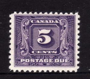 Canada #J9 Mint Fine never hinge.