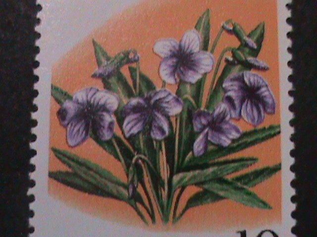 ​KOREA-1975-SC#944-ST270- LOVELY VIOLETS FLOWERS-MNH-VF LAST ONE-HARD TO FIND